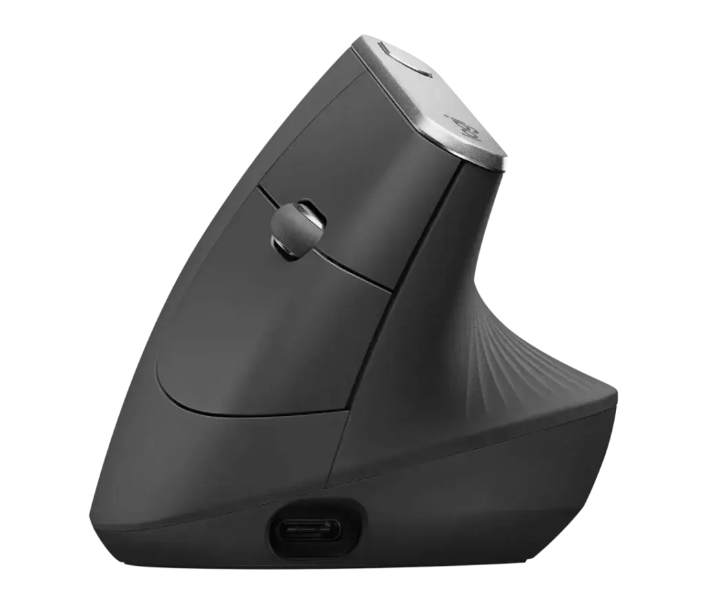 Logitech MX Vertical ergonomic mouse size dimensions for medium to large hands